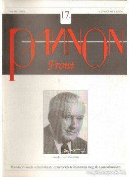 Józsa Péter Pál (szerk.) - Pannon front 4. évf. (teljes),  1998 antikvár könyv