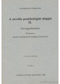  - A nevelés pszichológiai alapjai II.