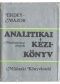 Erdey László,Mázor László - Analitikai kézikönyv