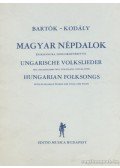 Kodály Zoltán,Bartók Béla - Magyar népdalok énekhangra, zongorakísérettel