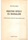 Metzger János - Magyar nyelv és irodalom