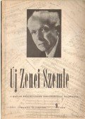 Szelényi István - Új Zenei Szemle VI. évf. 9. szám