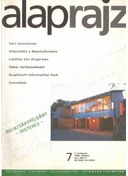 Csanády Pál (fel.szerk.) - Alaprajz 5. évf. 7. szám Csanády Pál (fel.szerk.) - Alaprajz 5. évf. 7. szám, 1998 antikvár könyv