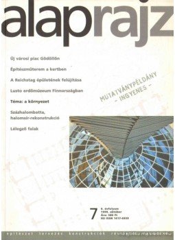 Csanády Pál (fel.szerk.) - Alaprajz 6. évf. 7. szám Csanády Pál (fel.szerk.) - Alaprajz 6. évf. 7. szám, 1999 antikvár könyv