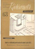 Zillich Pál - Rádióamatőr füzetei 63