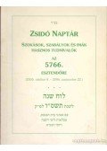  - Zsidó naptár az 5766. esztendőre