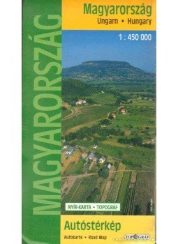 - Magyarország autóstérkép 1:450 000 - Magyarország autóstérkép 1:450 000, 2001 antikvár könyv