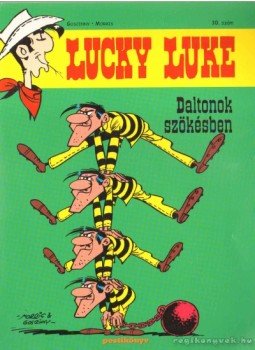 Goscinny - Lucky Luke 10. - Daltonok szökésben Goscinny - Lucky Luke 10. - Daltonok szökésben, Budapest 2008 antikvár könyv