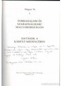 Filep Tibor,Borbándi Gyula,Tófalvi Zoltán,Dupka György,Lipcsey Ildikó,Gagyi Balla István,Horváth Sándor - Magyar '56 1-2. (dedikált)