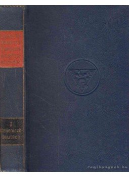  - Italienisch-Deutsch Deutsch-Italienisch Taschenwörterbuch, Berlin 1910 antikvár könyv
