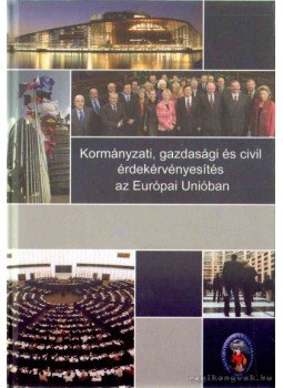  - Kormányzati, gazdasági és civil érdekérvényesítés az Európai Unióban, Budapest 2009 antikvár könyv