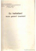 Gáborján Lászlóné,Dr. Emericzy Tibor - Ez hallatlan!