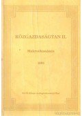  - Közgazdaságtan II.