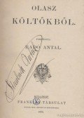Több szerző - Olasz költőkből
