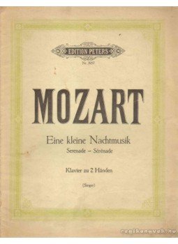 Mozart, Wolfgang Amadeus - Eine kleine Nachtmusik Mozart, Wolfgang Amadeus - Eine kleine Nachtmusik, 0 antikvár könyv