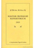 Buda Attila - Magyar irodalmi repertórium 2003