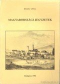 Reguly Antal - Magyarországi jegyzetek