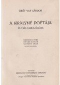 Gróf Vay Sándor - A királyné poétája
