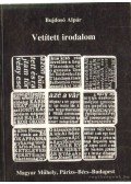 Bujdosó Alpár - Vetített irodalom