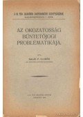 Balás P. Elemér - Az okozatosság büntetőjogi problematikája.