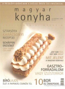 Vinkó József - Magyar konyha 34. évf. 1. szám Vinkó József - Magyar konyha 34. évf. 1. szám, 0 antikvár könyv