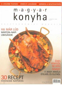 Vinkó József - Magyar konyha 35. évf. 11. szám Vinkó József - Magyar konyha 35. évf. 11. szám, 0 antikvár könyv