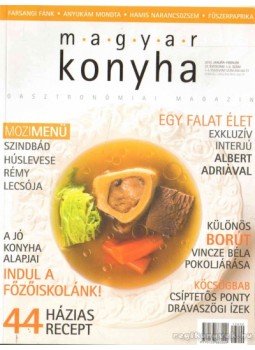 Vinkó József - Magyar konyha 37. évf. 1-2. szám Vinkó József - Magyar konyha 37. évf. 1-2. szám, 2013 antikvár könyv