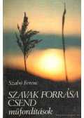 Szabó Ferenc - Szavak forrása csend