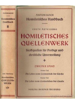 Koch, Anton - Homiletisches quellenwerk Koch, Anton - Homiletisches quellenwerk, 1952 antikvár könyv