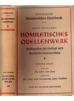 Koch, Anton - Homiletisches quellenwerk,  1952 antikvár könyv