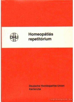 - Homeopátiás repertórium - Homeopátiás repertórium, Budapest 1993 antikvár könyv