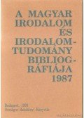 Záhony Éva (szerk.),Velich Sándorné (szerk.) - A magyar irodalom és irodalomtudomány bibliográfiája 1987