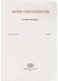Borzsák István - Antik tanulmányok XLVII. kötet