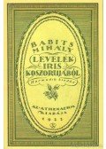 Babits Mihály - Levelek Iris koszorujából