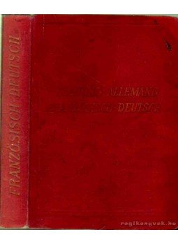 Michaud, Charles Prof. - Nouveau Dictionnaire de Poche des langues Francaise et Allemande, Berlin 0 antikvár könyv