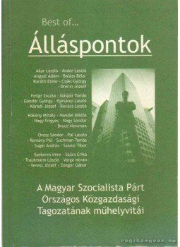 Andor László - Best of álláspontok Andor László - Best of álláspontok, Budapest 2000 antikvár könyv