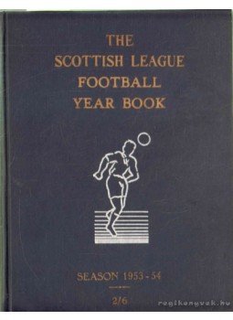 - The Scottish League Football Year Book - The Scottish League Football Year Book, 1953 antikvár könyv