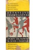 Dr. Hepp Ferenc - Hétnyelvű sportszótár - Úszás, vízilabda