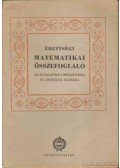 Varga Tamás - Érettségi matematikai összefoglaló