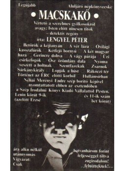 Lengyel Péter - Macskakő Lengyel Péter - Macskakő, Budapest 1988 antikvár könyv