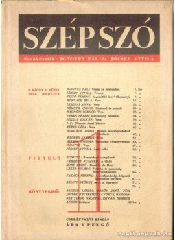 Bozóki András - A Szép Szó Bozóki András - A Szép Szó, 1987 antikvár könyv