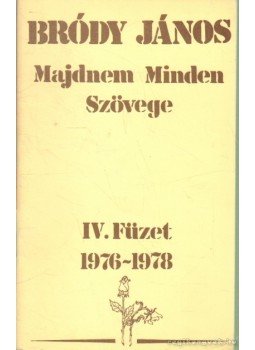 Bródy János - Bródy János Majdnem minden szövege Bródy János - Bródy János Majdnem minden szövege, Budapest 1988 antikvár könyv