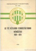 Elek Gyula (szerk.),Nagy Gyula - Az FTC kézilabda szakosztályának mérkőzései 1950-1974