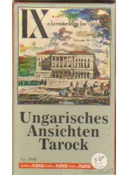 Jánoska Antal - Látkép Tarokk/ Ungarisches Ansichten Tarock Jánoska Antal - Látkép Tarokk/ Ungarisches Ansichten Tarock, Wien 1992 antikvár könyv