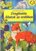 Kellermann-Rietl, Hilda - Üvegfestés - Állatok az erdőben