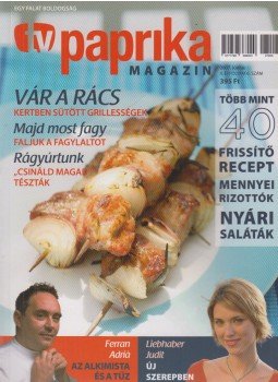 Zsigmond Gábor - TV paprika magazin 2007. június Zsigmond Gábor - TV paprika magazin 2007. június, 2007 antikvár könyv