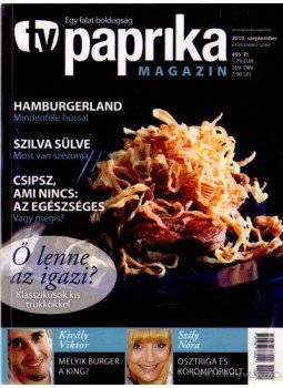 Zsigmond Gábor - TV paprika magazin 2010. szeptember Zsigmond Gábor - TV paprika magazin 2010. szeptember, Budapest 2010 antikvár könyv