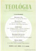 Vanyó László - Teológia  XXXVI. évf. 1-2. évf.