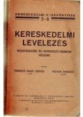 Thurzó Nagy Árpád,Novák András - Kereskedelmi levelezés
