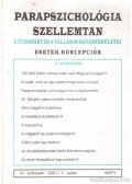 Dr. Liptay András - Parapszichológia-Szellemtan 2001/1